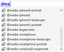 Media Query Snippets