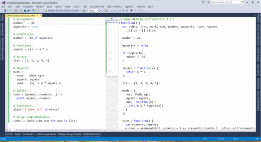 CoffeeScript preview