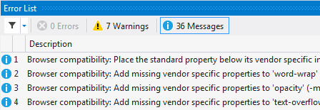 Message window
